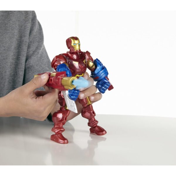 Best Superhero Mashers Electronic Marvel Iron Man Assemble Figure Toy - Image 5