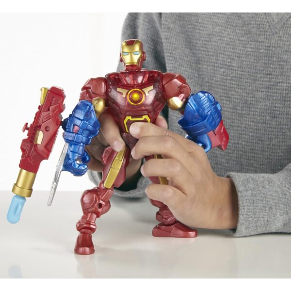 Best Superhero Mashers Electronic Marvel Iron Man Assemble Figure Toy - Image 8