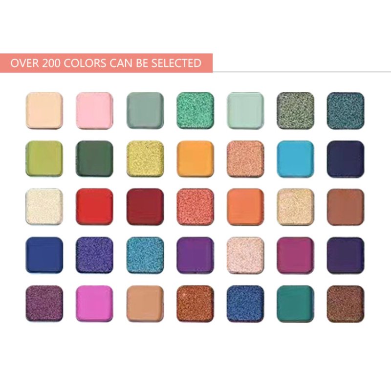 Colourful 96-color Palette butterfly pattern pearly matte Eye Makeup Eyeshadow Toy for Kids - Image 3