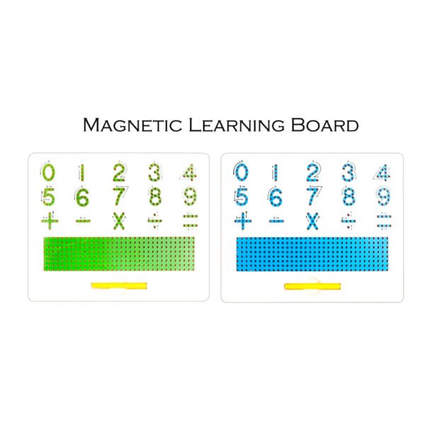 Balls pop magnetic numbers learning drawing board