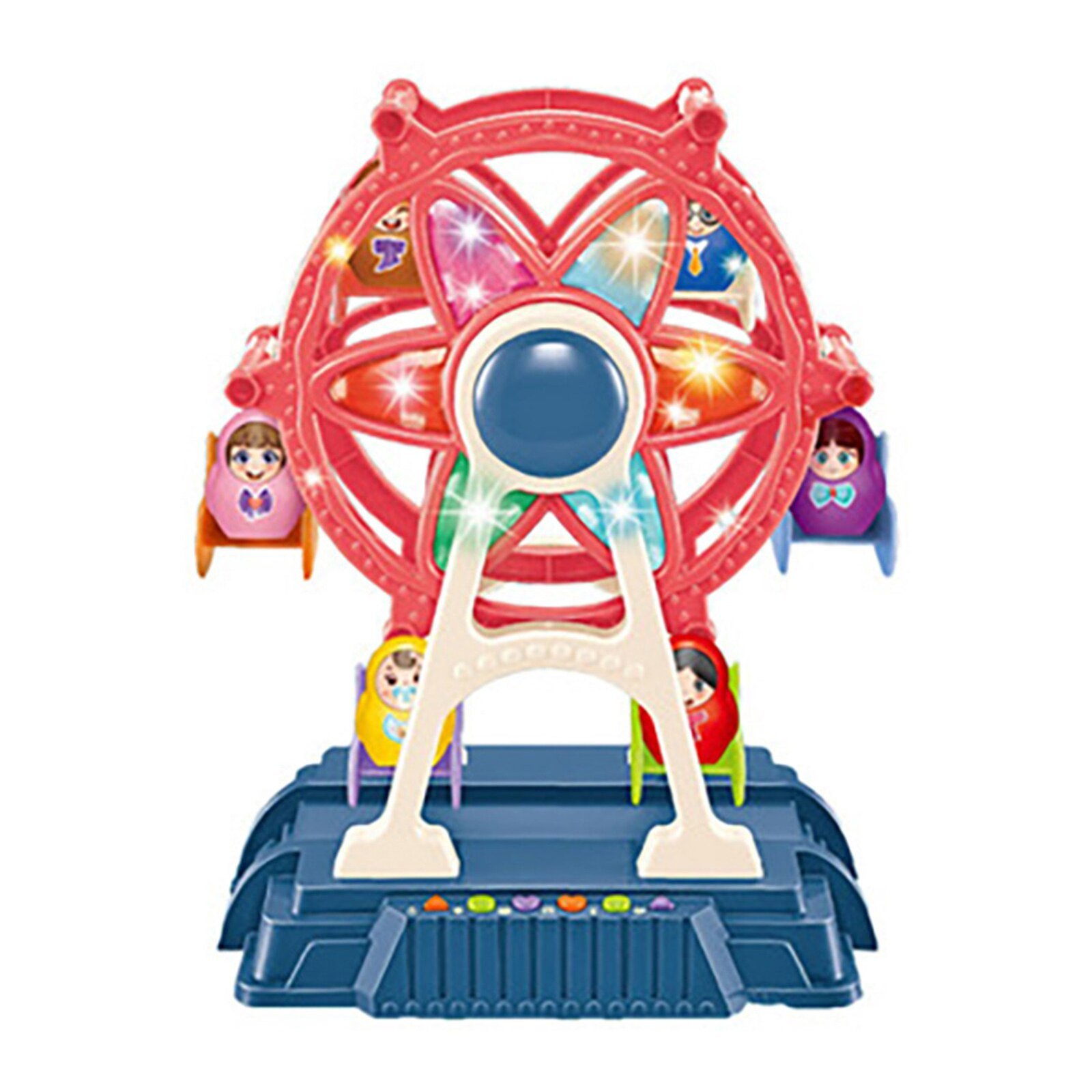 Children Amusement Park Toy With Music And LED Light With Six Untouched Dolls For Kids - Image 2