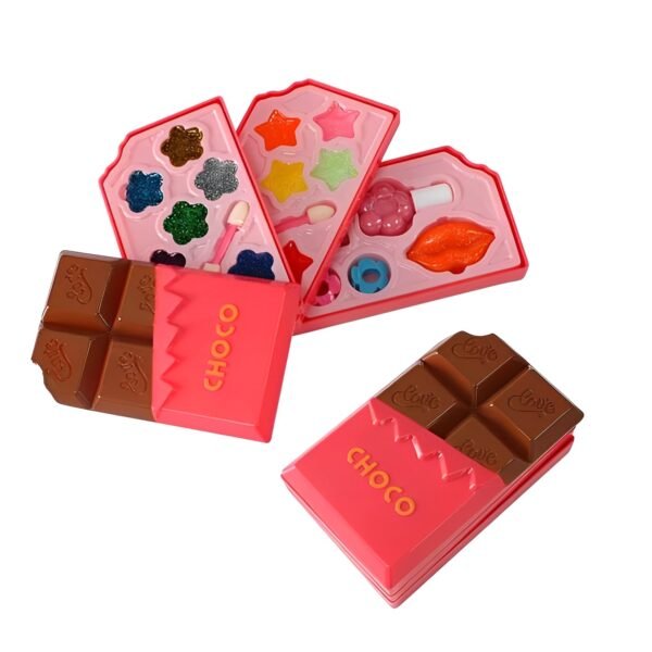 Exquisite Girls Pretend Play Chocolate Cosmetic Makeup Set - Image 5