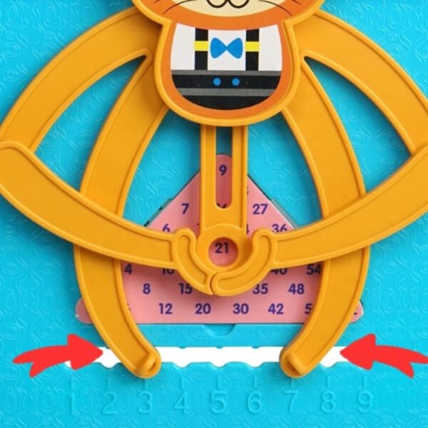 Montessori Memory Training Game Arithmetic Board For Counting And Matching STEM Toy For Kids - Image 5