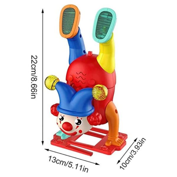 Electric Upside-Down Dancing Clown with Music and Lights - Image 3