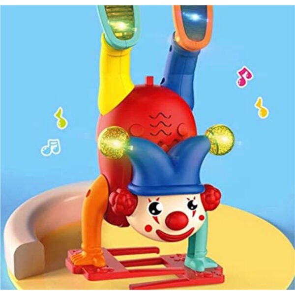 Electric Upside-Down Dancing Clown with Music and Lights - Image 4