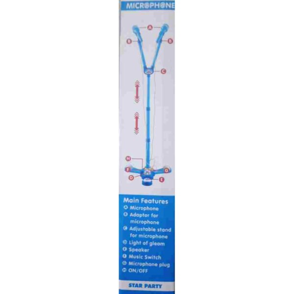 Doraemon Musical Lighting Stand Microphone Micke For Kids - Image 7
