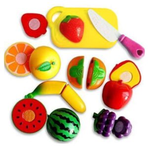 Fruit, vegetables cut toys plastic