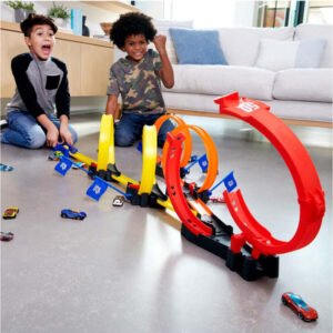 Mulit loop cars race-off toy