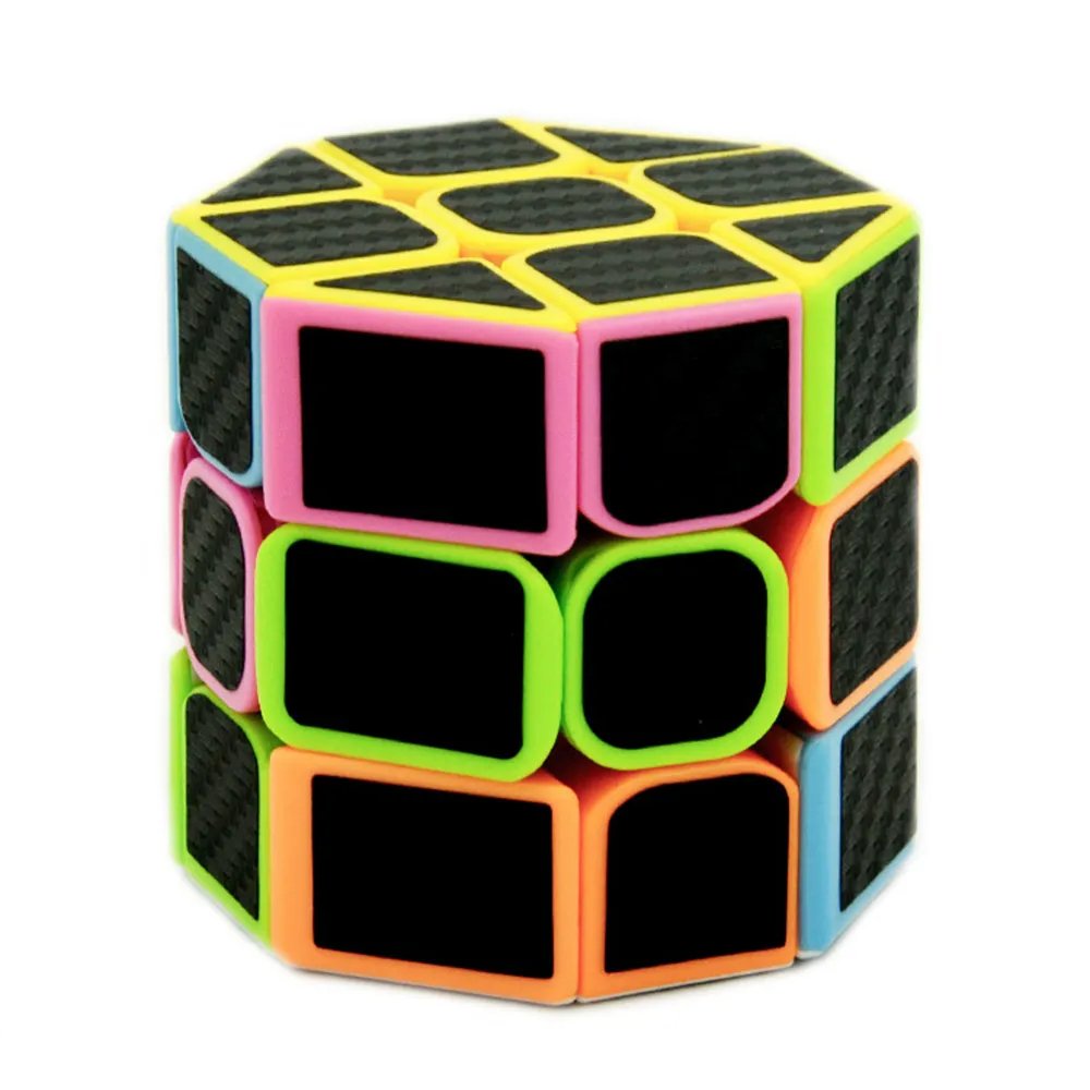 3x3x3 Colorful Octagonal Shaped Puzzle Cube Toy - Toysfunland.com