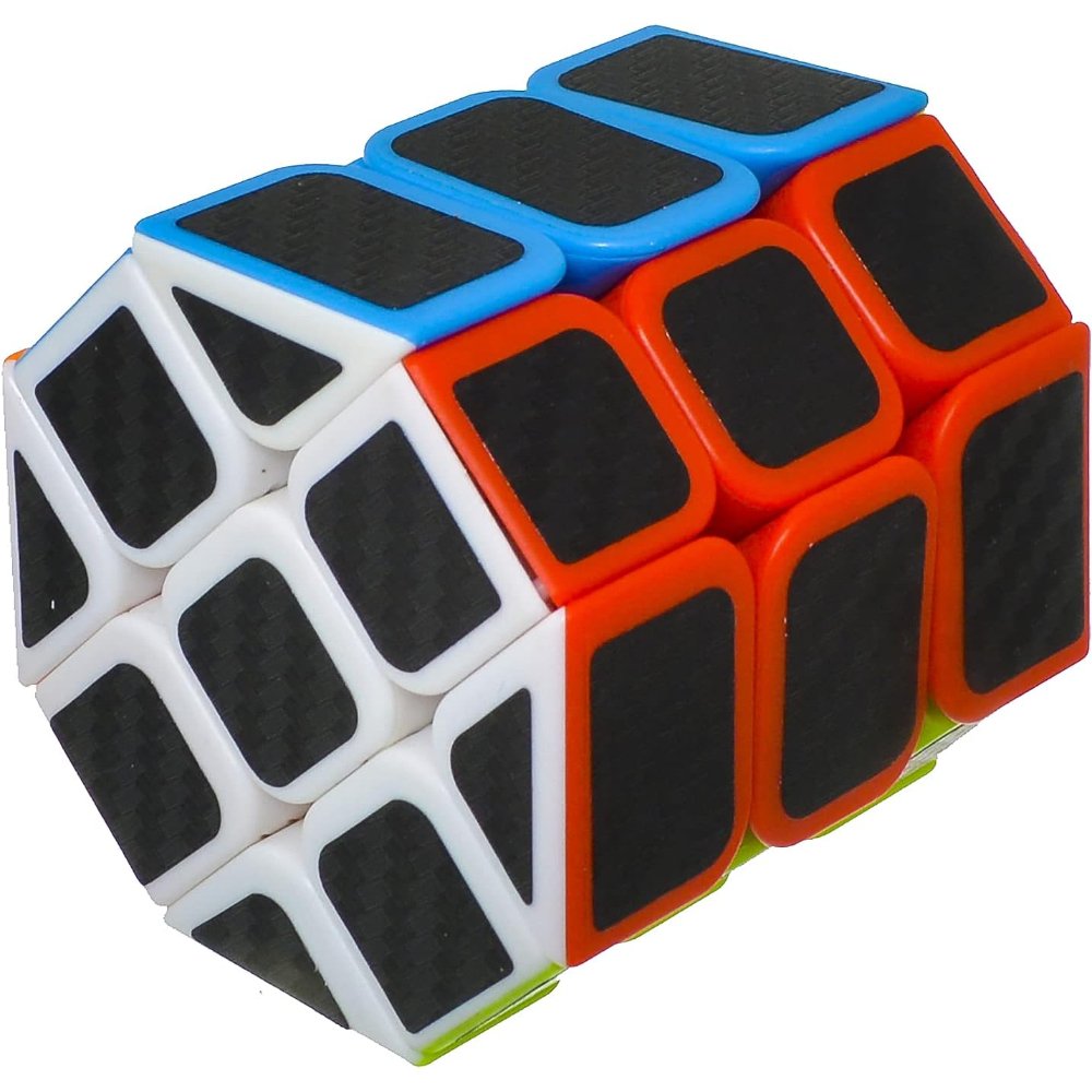 3x3x3 Colorful Octagonal Shaped Puzzle Cube Toy - Toysfunland.com