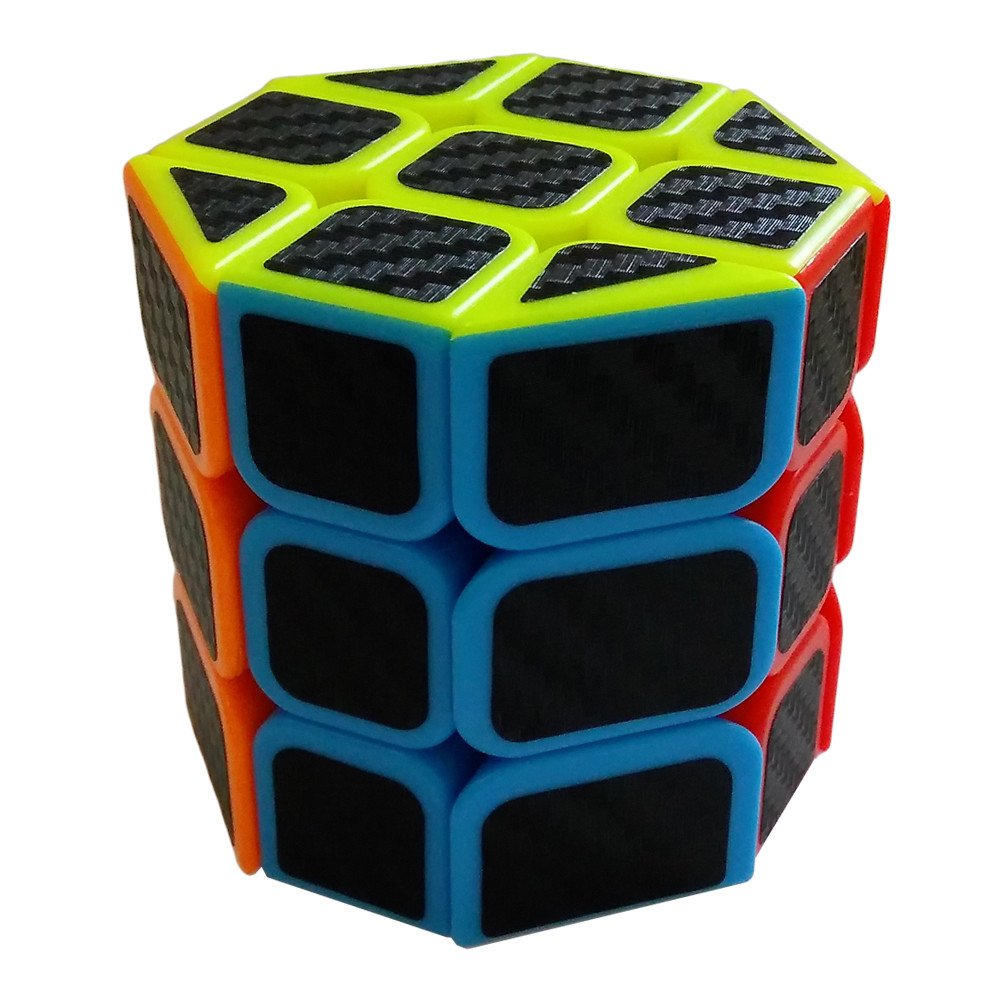 3x3x3 Colorful Octagonal Shaped Puzzle Cube Toy - Toysfunland.com