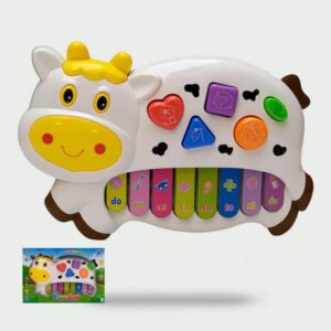 Fun and Educational Cow shape music piano