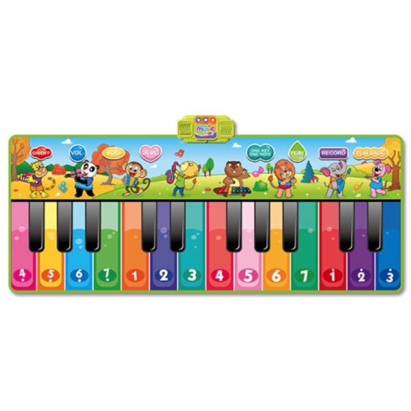 Electronic Touch And Learn Children’s Music Piano Mat - Image 2