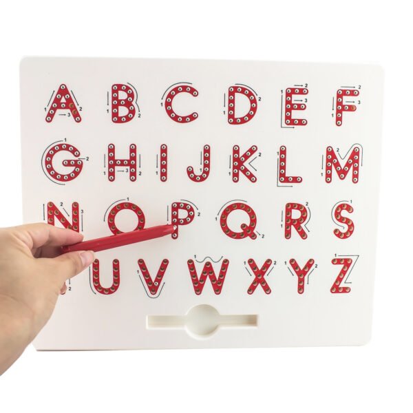 275Pcs Balls Pop Magnetic English Alphabet Learning Drawing Board - Image 9