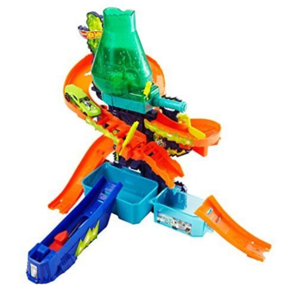 Hot wheels shifter color splash cars science lab