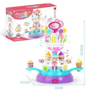 Sweet rotating platform toy