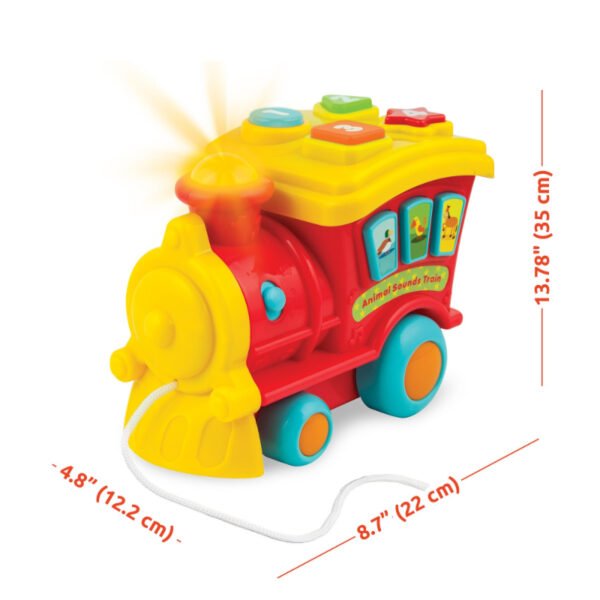 Best Pre School Winfun English Learning Animal Sounds Train Toy for Kids - Image 6