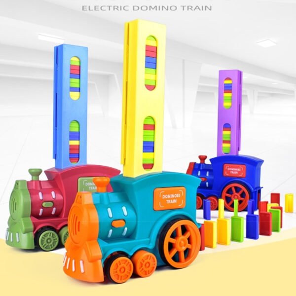 Train set bricks building stacking toy