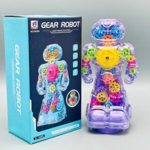 Robot toy with lights