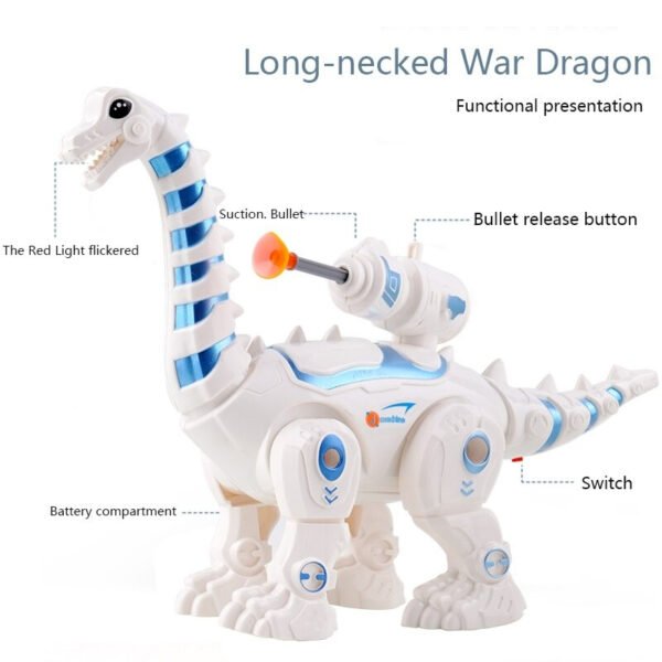 Multifunctional Electric Robotic Spray Dinosaur With Sound Effects Interactive Toy For Kids - Image 7