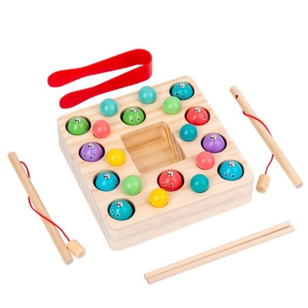 Fishing Game Toddlers’ Montessori Playsets Interactive Education Busy Board Toy - Image 2