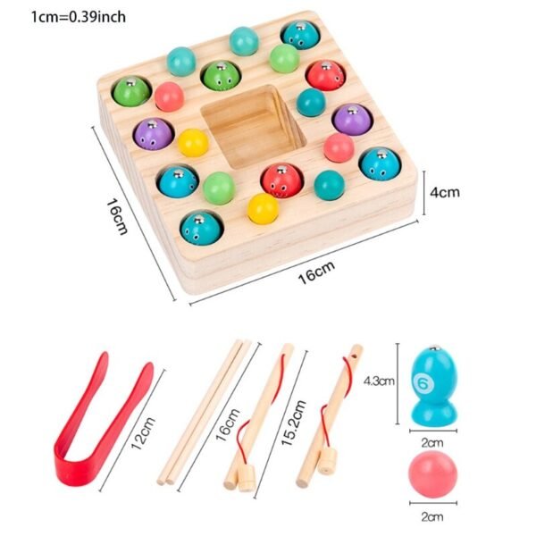 Fishing Game Toddlers’ Montessori Playsets Interactive Education Busy Board Toy - Image 7