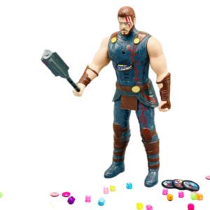 Avengers super hero thor action figure light effects and sound