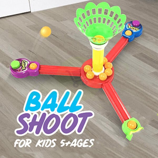 Sports action ball shoot toy