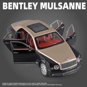 Bentley mulsanne alloy die cast model with sound and music