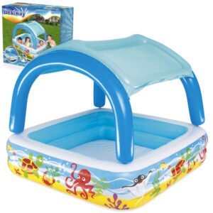 Conopy inflatable paddling pool