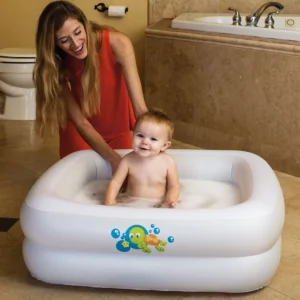 Bestway double ring inflatable baby bath tub