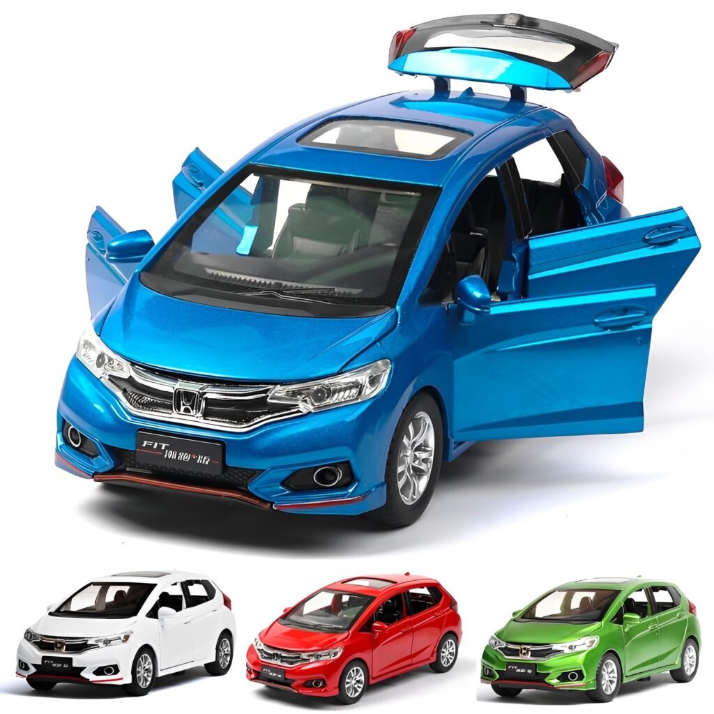 1:32 Premium Honda Fit GK-5 Die-Cast Model Alloy Car Toy - Toysfunland.com