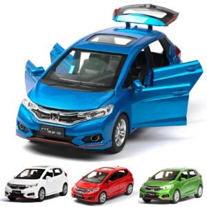 Honda fit die cast model alloy car