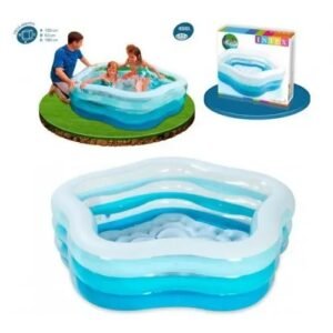 Intex beach wave summer color swimming pool