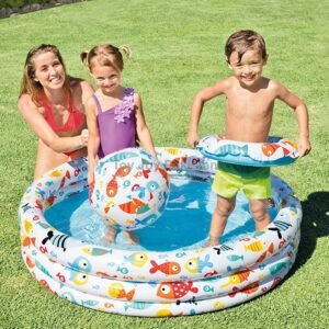 Intex fishbowl swimming pool with ball and tube