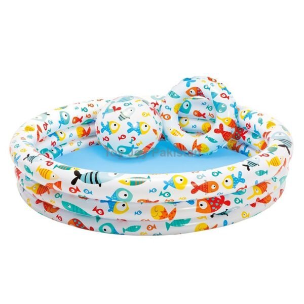 INTEX 59469 Fishbowl Swimming Pool With Ball And Tube 52 X 11 - Image 5