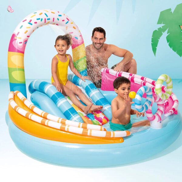 Intex inflatable swimming pool