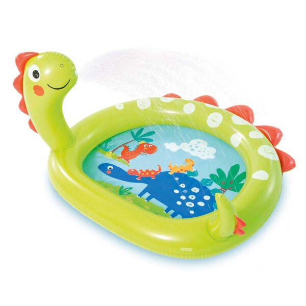 Intex 58437 Children’s Inflatable Dinosaur Swimming Pool 119 X 109 X 66 Cm - Image 2