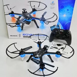 Quadcopter mini headless Wifi fpv drone real time remote with LED