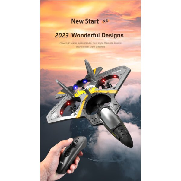 V17 2.4GHz 6CH EPP Remote Control Gravity Sensing 4 Motor Aircraft - Image 10