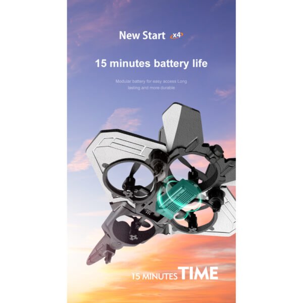 V17 2.4GHz 6CH EPP Remote Control Gravity Sensing 4 Motor Aircraft - Image 11