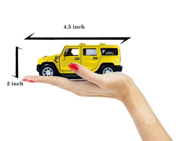 SUV 1:20 H2 Diecast Model Toy Car Kids Play Toy - Image 2