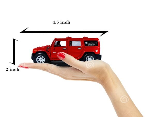 SUV 1:20 H2 Diecast Model Toy Car Kids Play Toy - Image 3