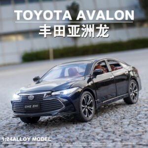 Toyota avalon alloy model die cast metal car with sound and lights