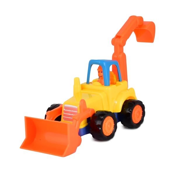 Set Of 4 Durable Friction Powered Construction Vehicles For Kids - Image 4