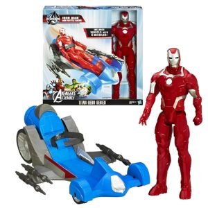 Avengers iron man action figure battle racer toy